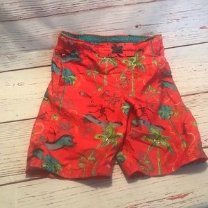 Surfing Skeleton Men's Swim Shorts